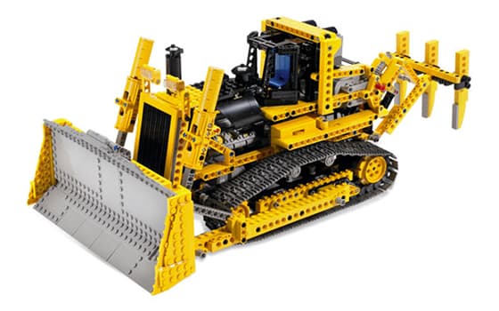 Motorized Bulldozer (8275-1)